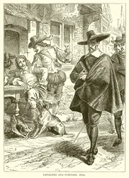Cavaliers y puritanos, 1600