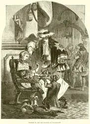 Carlos II y la Duquesa de Portsmouth