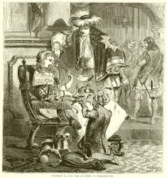 Carlos II y la Duquesa de Portsmouth