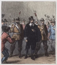 Carlos I, llevado a prisión