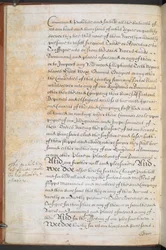 Carta concedida a la Compañía de Aventureros Reales de Inglaterra que Comerciaban en África, Sloane MS 205, f.8v