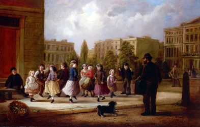 Niños bailando