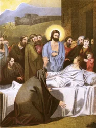 Cristo y la viuda de Naín