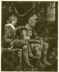 Cristiano y Esperanzado en el Castillo del Gigante Desesperación