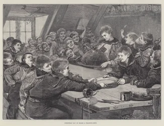 Día de Navidad a Bordo de un Buque Escuela