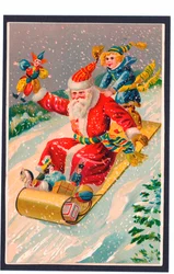 Tarjeta de Navidad, c.1907