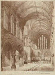 Iglesia de San Felipe, Buckingham Palace Road (grabado)