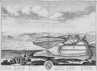 Cocken cerca de Durham, hacia 1710