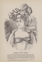 Coiffure with Turban (grabado)