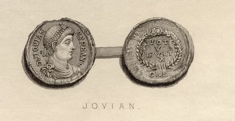 Moneda de la época de Joviano