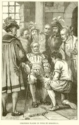 Colón encadenado por Bobadilla