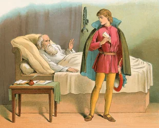 Colón envía a su hijo a la corte para solicitar sus derechos