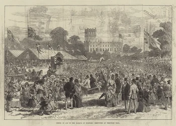 Mayoría de edad del Marqués de Stafford, festividades en Trentham Hall