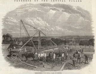 Inicio del Crystal Palace en Sydenham
