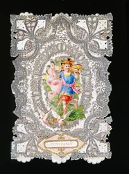 Constancia, tarjeta de San Valentín, c.1860