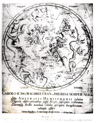 Constelaciones del hemisferio sur, de la 