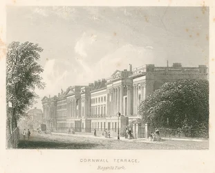 Cornwall Terrace, Regents Park, Londres