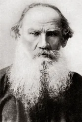 Conde Lev Nikoláievich Tolstói, también conocido como León Tolstói, de la Historia de las naciones de Hutchinson, publicada en 1915
