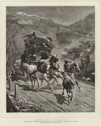 Cruzando el Paso de San Gotardo