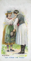 Saludo Habitual en Austria, 1907