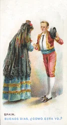 Saludo Habitual en España, 1907