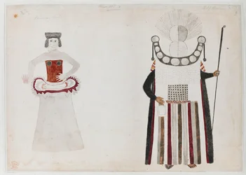 Bailarina y principal doliente de Tahití