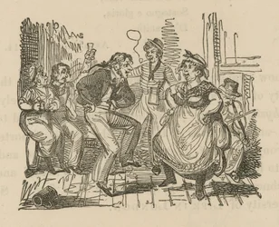 Bailando en una taberna de Londres