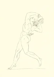 Figura masculina bailando