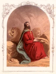 Daniel en el foso de los leones