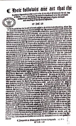 Declaración de los lores que señala al conde de Bothwell como asesino de Lord Darnley, 1567