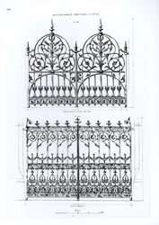 Diseños para barandillas de hierro fundido, de Macfarlanes Castings