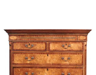 (detalle) de un Tallboy de Jorge III