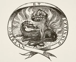 Emblema de Francisco I, 1878