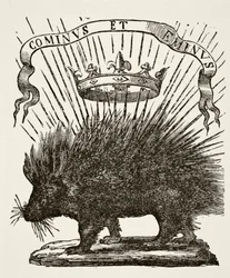 Emblema de Luis XII, 1878