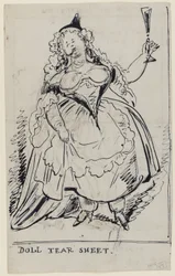 Doll Tear Sheet, c.1825