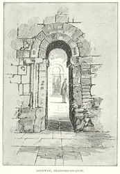 Puerta de Bradford-on-Avon (grabado)