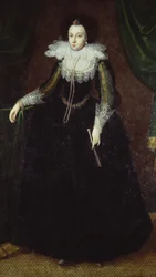 Dorothy Huddleston (de soltera Dormer), c.1610-15