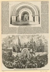 Fuente de agua potable, junto a la iglesia de St Sepulchres, Snow Hill