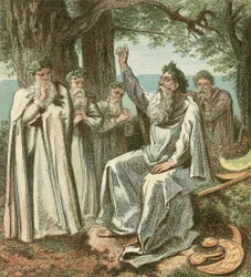 Druidas o sacerdotes británicos
