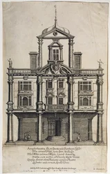 Teatro de los Duques, Dorset Gardens, grabado por W. Sherwin (c.1645-1711) 1673