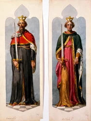 Eduardo II y Ricardo I