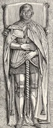 Efigie de Álvaro de Luna, de «España: resumen de la historia española desde la conquista mora hasta la caída de Granada, 711-1492», de Henry Edward Watts, publicado en 1893