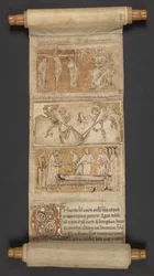 Egerton MS 2849, Membrana I, c.1225-30 (vitela)