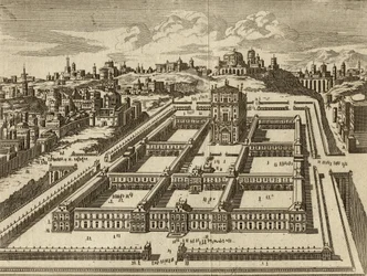 Elevación del Templo de Jerusalén construido por Herodes