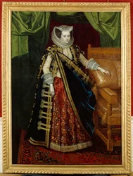 Elizabeth Home, condesa de Suffolk (óleo sobre lienzo(
