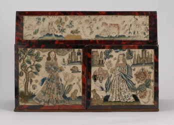 Cofre bordado, c.1660