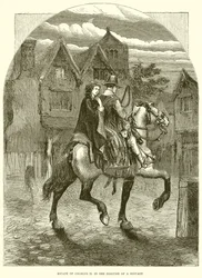 Escape de Carlos II disfrazado de sirviente