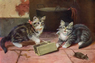 ¡Escapado! (litografia de color)