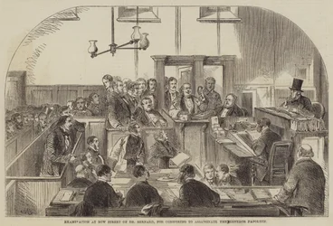 Examen en Bow Street del Dr. Bernard, por conspirar para asesinar al emperador Napoleón