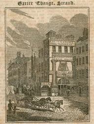 Exeter Change, The Strand, Londres